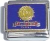 CL2087 Flag of Georgia Italian Charm