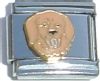 CT1117 Dog Tongue Out Italian Charm