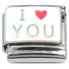 CT1139 I Love You Italian Charm