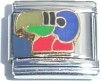 Parrot Head Italian Charm / Parrot Charm