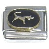 Cancer Zodiac on Black Italian Charm