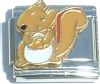 Squirrel 9mm Charm