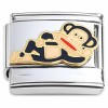 CT1452 Monkey Lounging Italian Charm