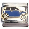 CT1455 Blue Mini Cooper Car Italian Charm