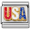 CT1460 USA Italian Charm