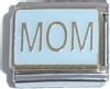 CT1522 Mom on White Italian Charm