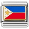 CT1576/CT1046 Philippines Flag Italian Charm