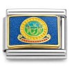 CT1591 Flag of Idaho Italian Charm