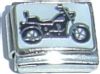 CT1656 Motorcycle on White Italian Charm