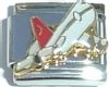CT1682 Airplane Italian Charm
