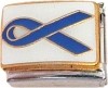 CT1828BLUE Blue Ribbon Italian Charm