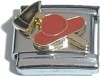 CT1868 Fire Hat and Axe Italian Charm