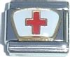 CT1911 Nurse Hat in White Italian Charm