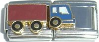 CT1934 Mack Truck Double Italian Charm
