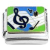 CT2146 Music Notes Symbols Sharp Flat Italian Charm