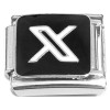 CT2371 X Logo Italian Charm