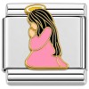 CT3125 Girl Praying Italian Charm
