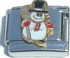 CT3134 Snowman Italian Charm