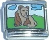 CT3307K Bear Sitting Italian Charm