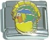 CT3328 Colorful Turkey Italian Charm