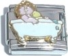 CT3422 Baby in Bathtub Italian Charm