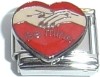 CT3497 Be Mine on Red Heart Italian Charm