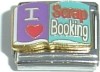 CT3522 I Love Scrap Booking (on open album) Italian Charm