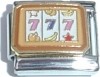 CT3573 Triple Seven Italian Charm