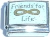 CT3976 Friends for Life Infinity Italian Charm