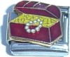 CT4057 Treasure Chest Italian Charm