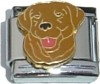 CT4112 Dog Chocolate Lab Italian Charm