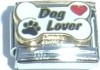 CT4209 Dog Lover on Bone Italian Charm