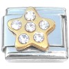 CT4230 Star Clear Accents Italian Charm