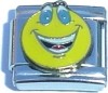 CT4334 Big Smile Happy Face Italian Charm