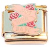CT4461 Not Your Babe Gold Base Italian Charm
