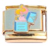 CT4463 Lighter Gold Base Italian Charm