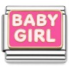 CT4729 Baby Girl Pink Italian Charm