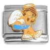 CT6147 Angel Sitting Italian Charm