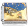 CT6805 Momma and Baby Snowy Night Italian Charm