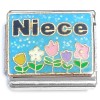CT6930 Niece Flowers Blue Sky Italian Charm