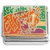 CT6945 Brown Horses Mom Baby Italian Charm