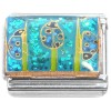 CT7242 Bugs Climbing Leaves Grass Blades Italian Charm