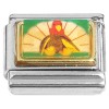 CT7344 Turkey Sitting Italian Charm