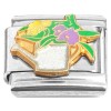 CT7352 Watering Can Flowers Garden Italian Charm