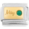 CT7405 May Little Round Bling Italian Charm