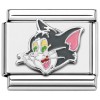 CT7772 Cartoon Tom Cat Italian Charm