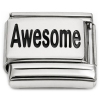 CT7808 Awesome in Black Italian Charm