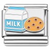 CT7883 Milk and Cookie Chocolate Chip Italian Charm