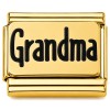 CT7938 Grandma Gold Italian Charm
