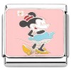 CT7962 Girl Mouse Pink Italian Charm